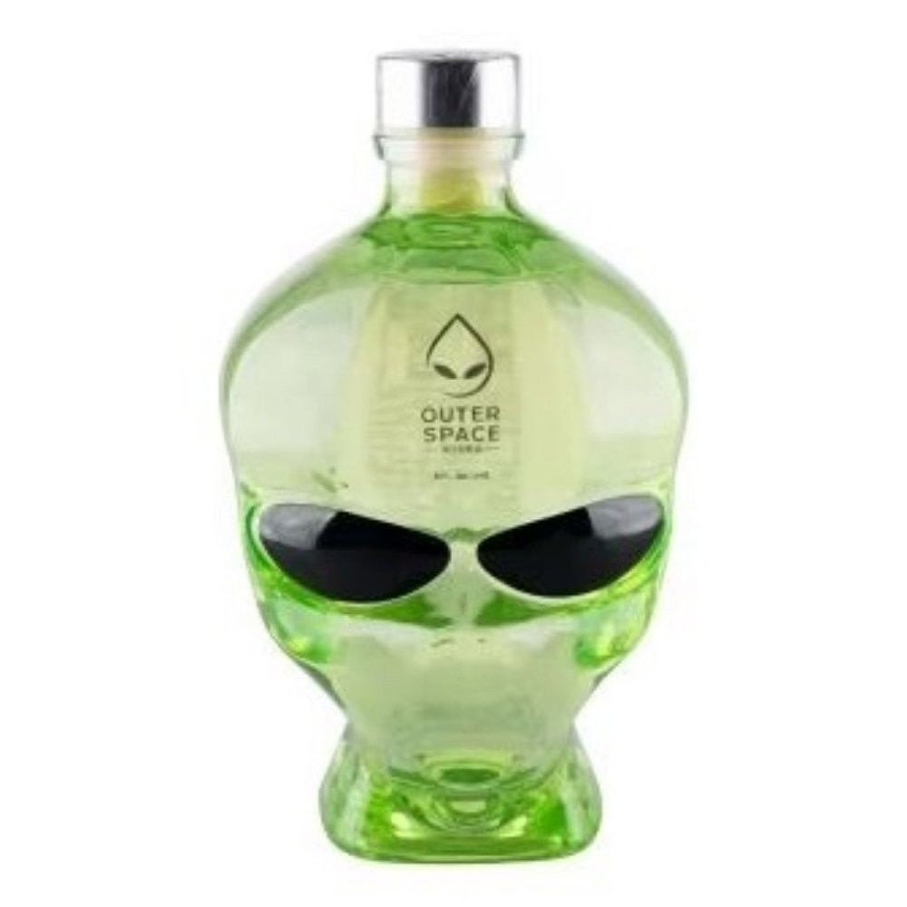 👽 Collectible Glass Alien Vodka Container